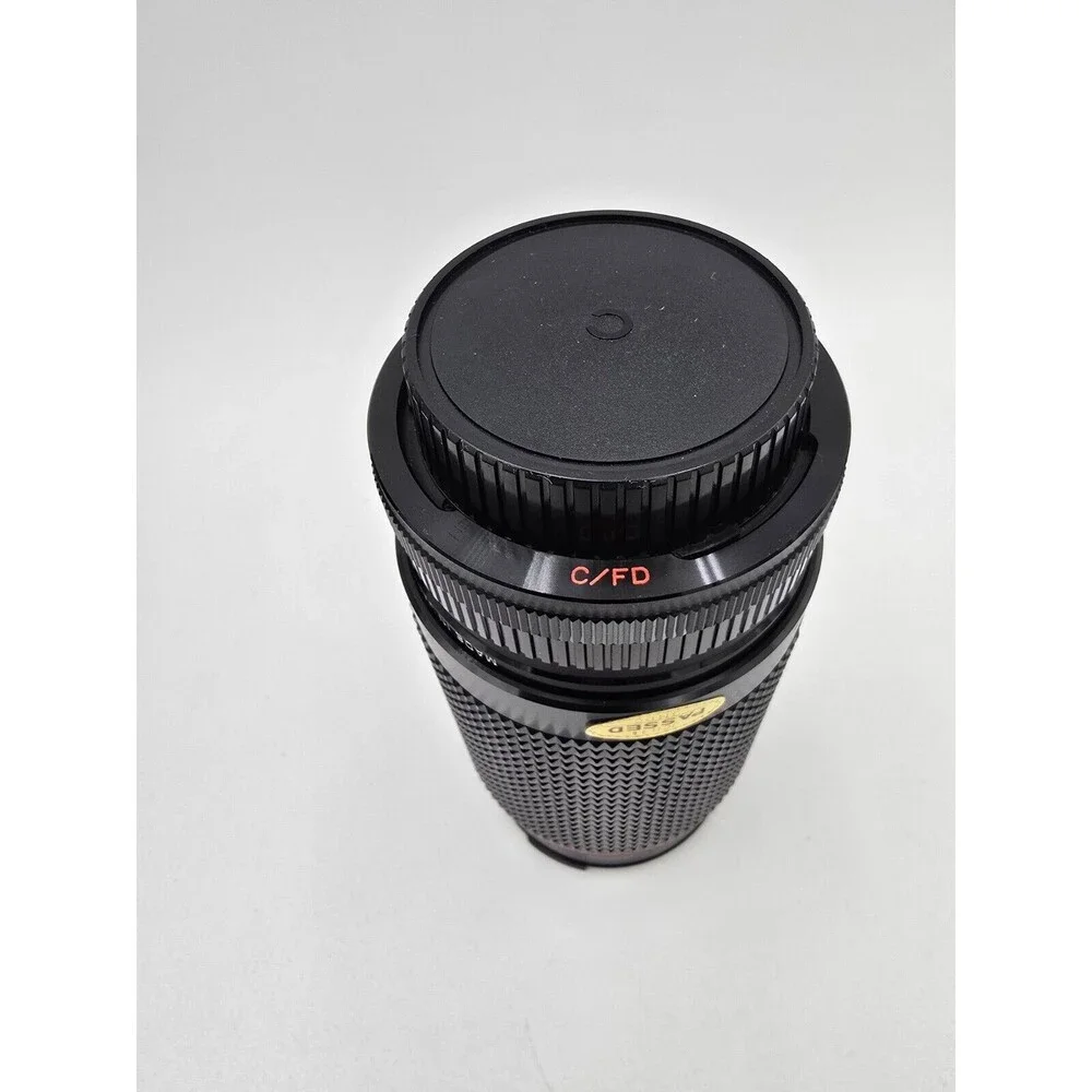 Vintage Hanimex Lens 70-210MM‎ F3.5-4.5 Macro Zoom Covers Case Box For Canon FD